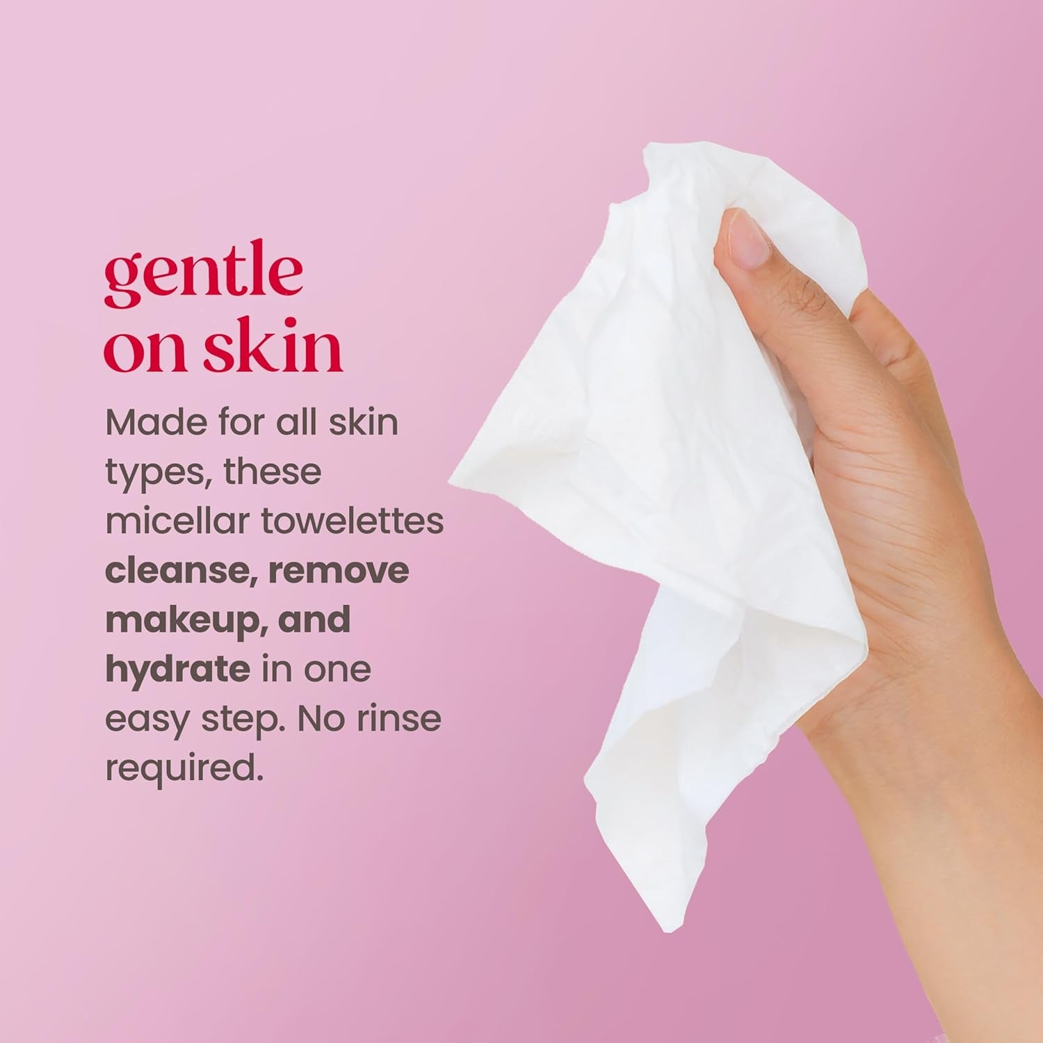 Burt’S Bees Micellar Rose Water Facial Towelettes, 30 Ct., 3 Pack | Plant Based Cloths, 98 Percent Natural Origin, Removes Make Up, Leaves No Greasy or Oily Residue, All Skin Types