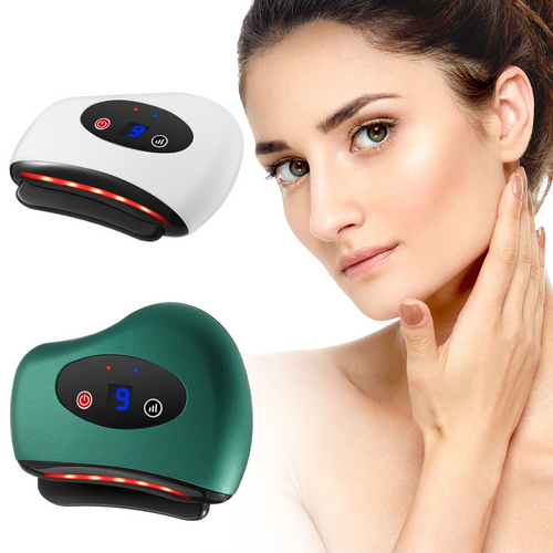 Lymphatic drainage massager – heated electric gua sha