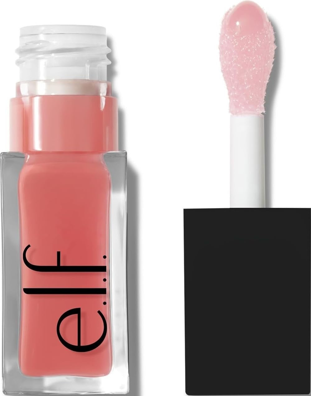 Glow Reviver Lip Oil, Pink Quartz | Nourishing Tinted Lip Oil for a High-Shine Finish, Infused with Jojoba Oil, Vegan & Cruelty-Free