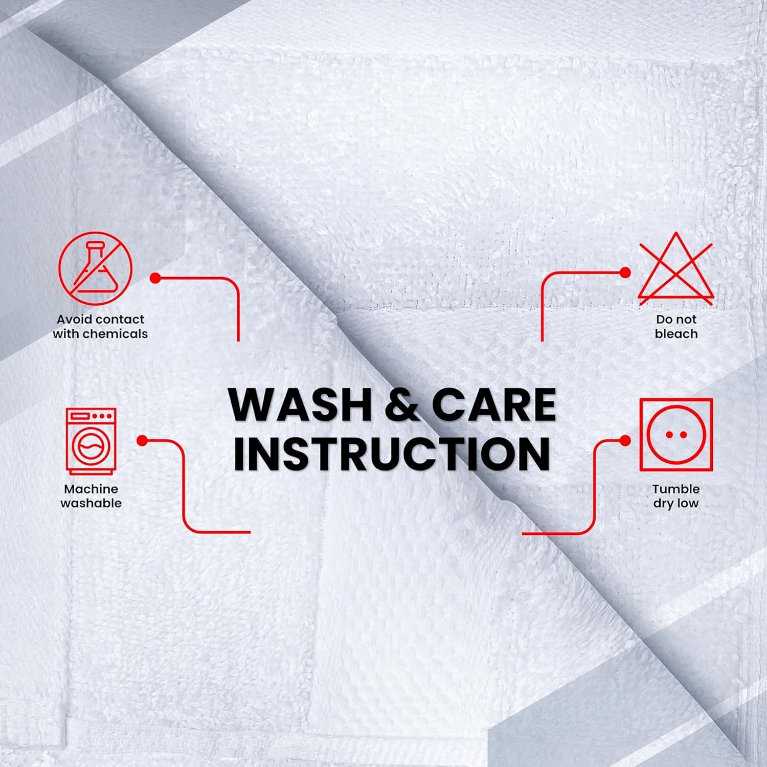 100% Cotton Luxury Wash Cloths for Showering - 12 Pack | Washcloths [13X13] - Soft and Absorbent Face Towels for Bathroom Wash Clothes - Gym, Spa & Hotel Use